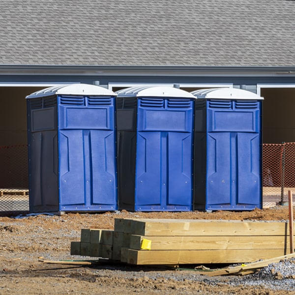 how do you ensure the porta potties are secure and safe from vandalism during an event in Swall Meadows California